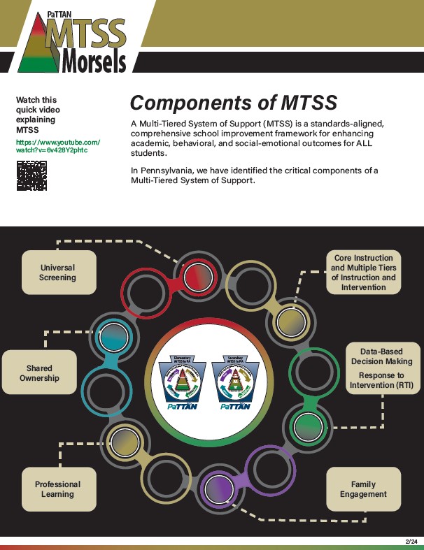 MTSS Morsels: Components of MTSS